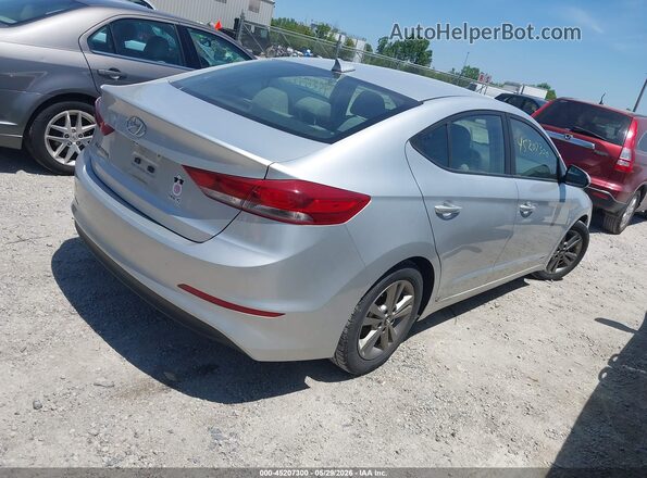 5NPD84LF6JH315813 2018 HYUNDAI ELANTRA Silver Rear right