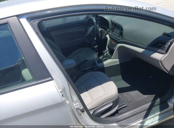 5NPD84LF6JH315813 2018 HYUNDAI ELANTRA Silver Front interior view