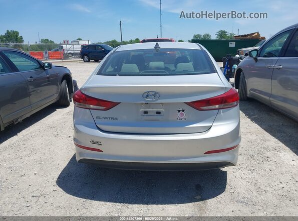 5NPD84LF6JH315813 2018 HYUNDAI ELANTRA Silver 