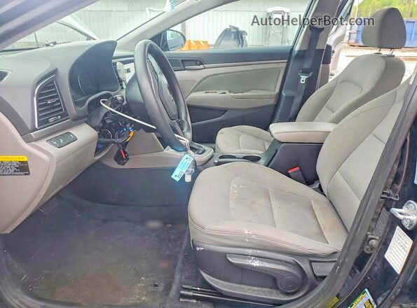 5NPD84LF6JH347953 2018 HYUNDAI ELANTRA Black Vista interior delantera