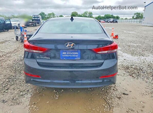 5NPD84LF6JH347953 2018 HYUNDAI ELANTRA Black Vista trasera