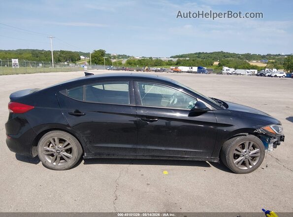 5NPD84LF6JH349685 2018 HYUNDAI ELANTRA Черный Панорамный вид салона 360°