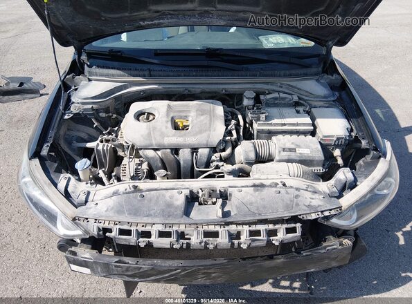 5NPD84LF6JH349685 2018 HYUNDAI ELANTRA Черный Вид сзади