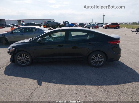 5NPD84LF6JH349685 2018 HYUNDAI ELANTRA Черный 