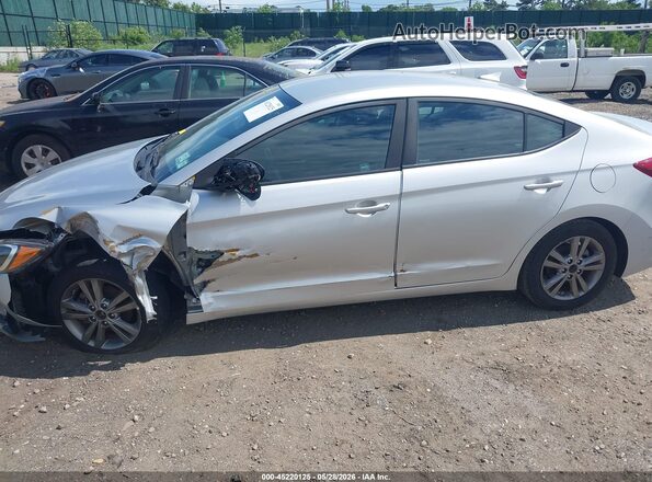 5NPD84LF6JH356796 2018 HYUNDAI ELANTRA Серебряный Панорамный вид салона 360°