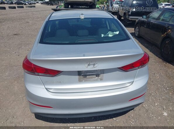 5NPD84LF6JH356796 2018 HYUNDAI ELANTRA Серебряный 