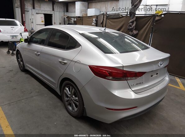 5NPD84LF6JH386297 2018 HYUNDAI ELANTRA Silver 