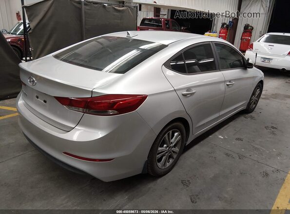 5NPD84LF6JH386297 2018 HYUNDAI ELANTRA Silver 