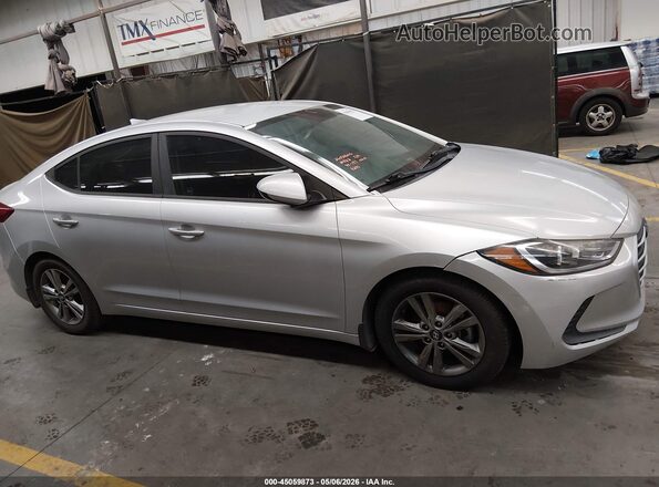 5NPD84LF6JH386297 2018 HYUNDAI ELANTRA Silver 