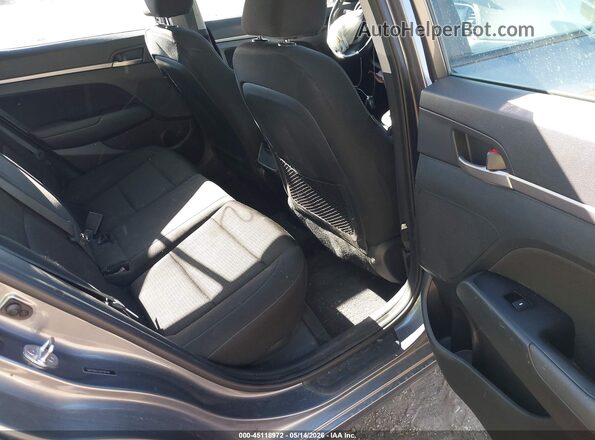5NPD84LF6JH391161 2018 HYUNDAI ELANTRA Gray Vista de la etiqueta del VIN