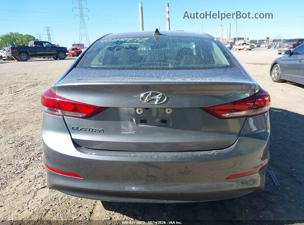 5NPD84LF6JH391161 2018 HYUNDAI ELANTRA Gray 