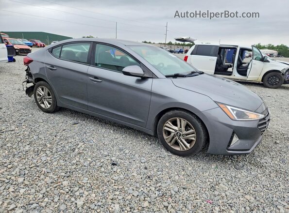 5NPD84LF6KH462120 2019 HYUNDAI ELANTRA Gray Front right