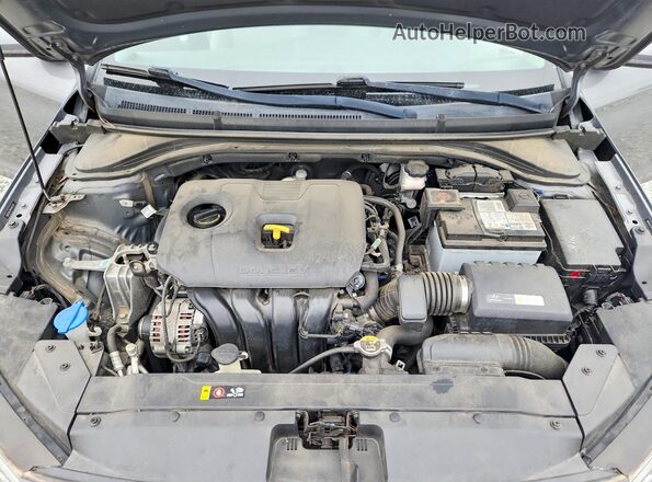 5NPD84LF6KH462120 2019 HYUNDAI ELANTRA Gray Rear interior view
