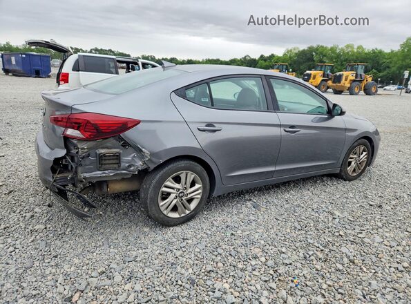 5NPD84LF6KH462120 2019 HYUNDAI ELANTRA Gray Rear right