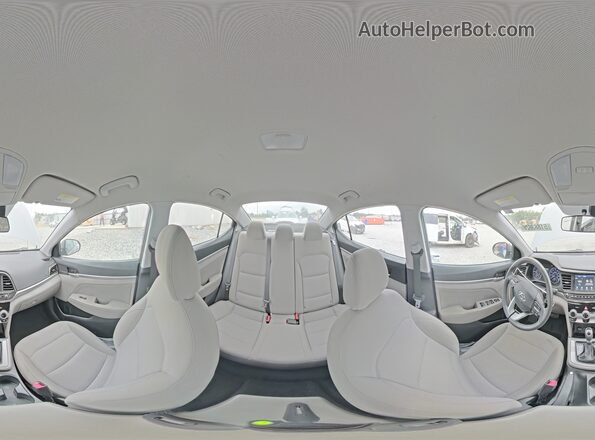 5NPD84LF6KH462120 2019 HYUNDAI ELANTRA Gray 360 interior view