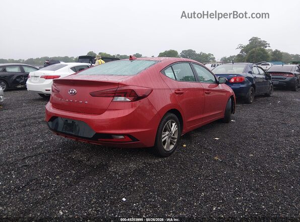5NPD84LF6LH522074 2020 HYUNDAI ELANTRA Red Rear right