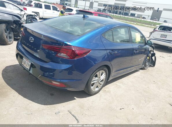 5NPD84LF6LH558539 2020 HYUNDAI ELANTRA Blue უკანა მარჯვენა