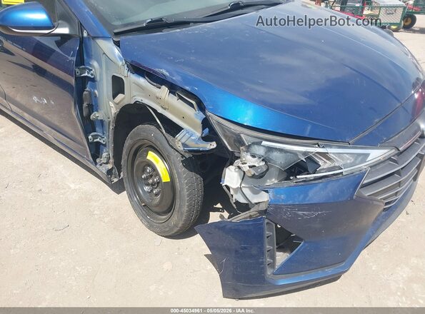 5NPD84LF6LH558539 2020 HYUNDAI ELANTRA Blue წინა ხედი