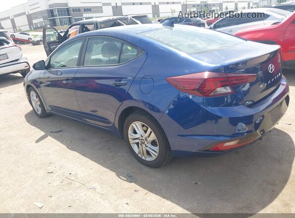 5NPD84LF6LH558539 2020 HYUNDAI ELANTRA Blue უკანა მარცხენა