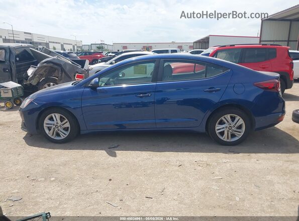 5NPD84LF6LH558539 2020 HYUNDAI ELANTRA Blue სალონის 360-გრადუსიანი ხედი