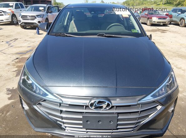 5NPD84LF6LH566396 2020 HYUNDAI ELANTRA Gray Widok wnętrza z tyłu