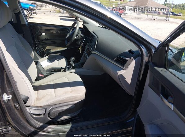 5NPD84LF6LH566396 2020 HYUNDAI ELANTRA Gray Widok wnętrza z przodu