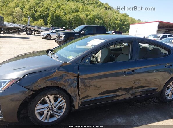 5NPD84LF6LH566396 2020 HYUNDAI ELANTRA Gray Widok z przodu