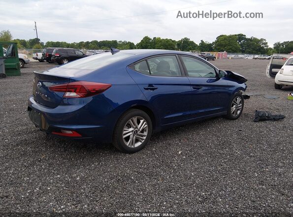 5NPD84LF6LH570223 2020 HYUNDAI ELANTRA Blue Rear right