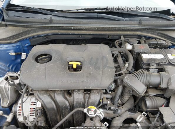 5NPD84LF6LH570223 2020 HYUNDAI ELANTRA Blue Rear view