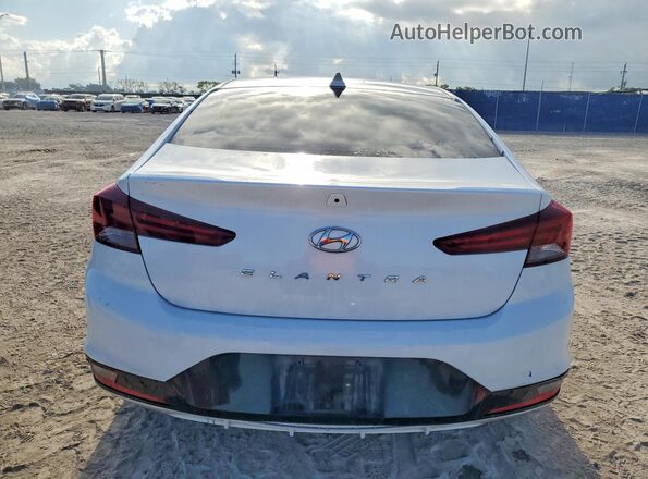 5NPD84LF6LH575499 2020 HYUNDAI ELANTRA White Հետևի տեսք