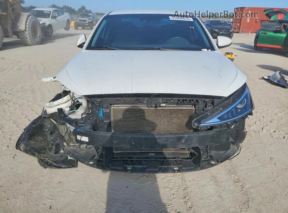 5NPD84LF6LH575499 2020 HYUNDAI ELANTRA White Դիմացի տեսք