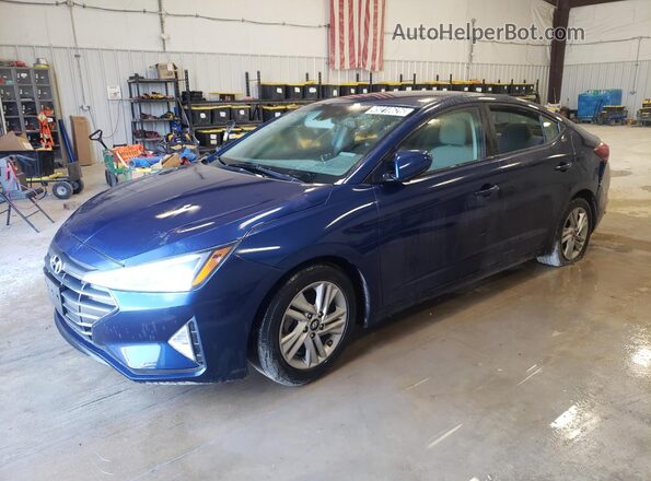 5NPD84LF6LH578645 2020 HYUNDAI ELANTRA Blue 