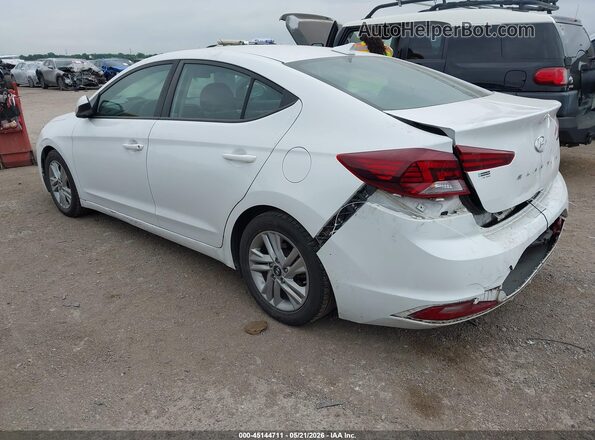 5NPD84LF6LH579231 2020 HYUNDAI ELANTRA Белый Задняя левая четверть