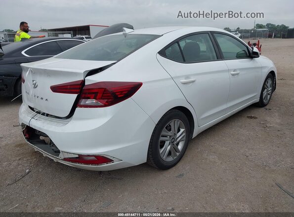 5NPD84LF6LH579231 2020 HYUNDAI ELANTRA Белый Задняя правая четверть