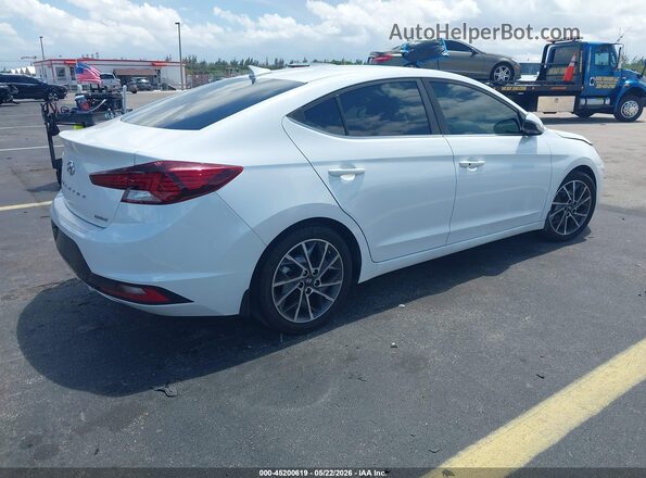 5NPD84LF6LH608260 2020 HYUNDAI ELANTRA Белый Задняя правая четверть