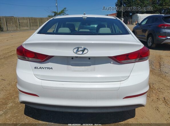 5NPD84LF7HH016731 2017 HYUNDAI ELANTRA White 