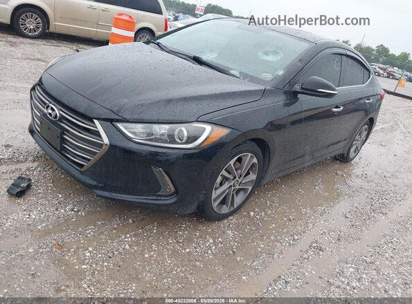 5NPD84LF7HH021105 2017 HYUNDAI ELANTRA Black 