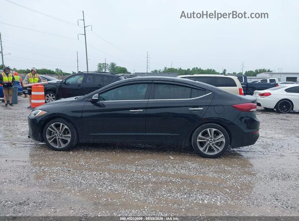 5NPD84LF7HH021105 2017 HYUNDAI ELANTRA Black 