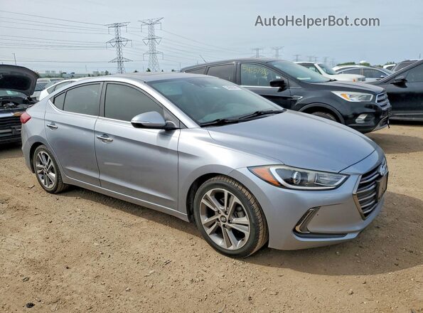 5NPD84LF7HH064875 2017 HYUNDAI ELANTRA Silver 