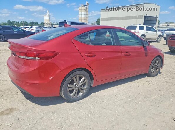 5NPD84LF7HH120992 2017 HYUNDAI ELANTRA Red 