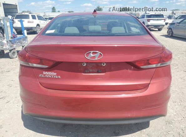 5NPD84LF7HH120992 2017 HYUNDAI ELANTRA Red 