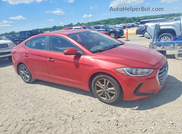5NPD84LF7HH120992 2017 HYUNDAI ELANTRA Red 