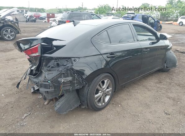 5NPD84LF7HH171411 2017 HYUNDAI ELANTRA Черный Задняя правая четверть