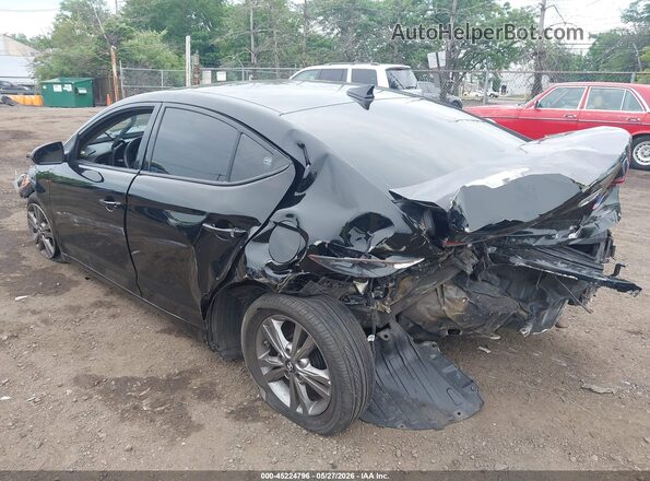 5NPD84LF7HH171411 2017 HYUNDAI ELANTRA Черный Вид спереди