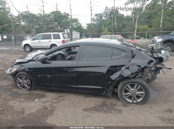 5NPD84LF7HH171411 2017 HYUNDAI ELANTRA Черный Панорамный вид салона 360°