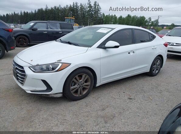 5NPD84LF7HH176656 2017 HYUNDAI ELANTRA White 