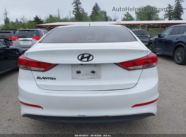 5NPD84LF7HH176656 2017 HYUNDAI ELANTRA White 