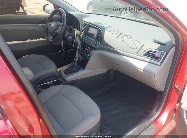 5NPD84LF7JH218121 2018 HYUNDAI ELANTRA Red 