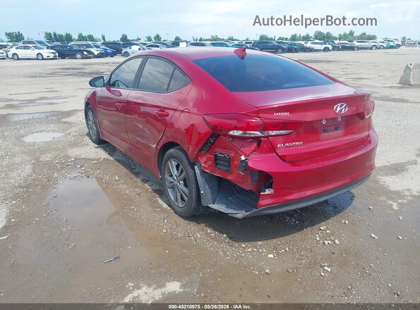 5NPD84LF7JH218121 2018 HYUNDAI ELANTRA Red 
