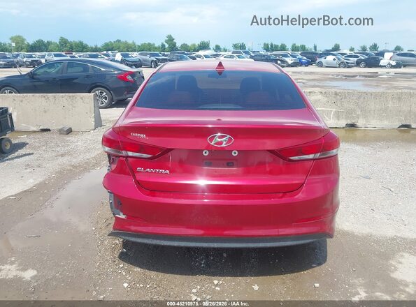 5NPD84LF7JH218121 2018 HYUNDAI ELANTRA Red 